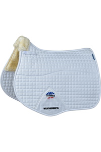 2025 Weatherbeeta Prime Air-Tec Comfy Fleece All Purpose Saddle Pad 1029558 - White